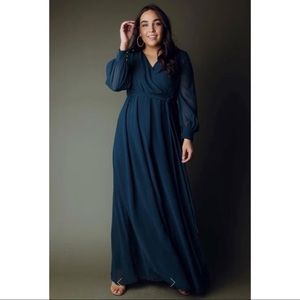 NWT Baltic Born Lydia Maxi Dress in Topaz. 1 medium 1 large